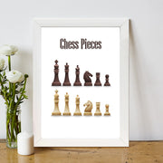 Quadro Decorativo MDF Emoldurado - Arte Multicolor 24x29cm com Moldura de Madeira 2cm