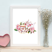 Quadro Decorativo MDF Emoldurado - Arte Multicolor 24x29cm com Moldura de Madeira 2cm