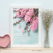 Quadro Decorativo MDF Emoldurado - Arte Multicolor 24x29cm com Moldura de Madeira 2cm