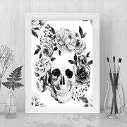 Quadro Decorativo MDF Emoldurado - Arte Multicolor 24x29cm com Moldura de Madeira 2cm