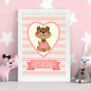 Quadro Decorativo MDF Emoldurado - Arte Multicolor 24x29cm com Moldura de Madeira 2cm