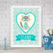 Quadro Decorativo MDF Emoldurado - Arte Multicolor 24x29cm com Moldura de Madeira 2cm