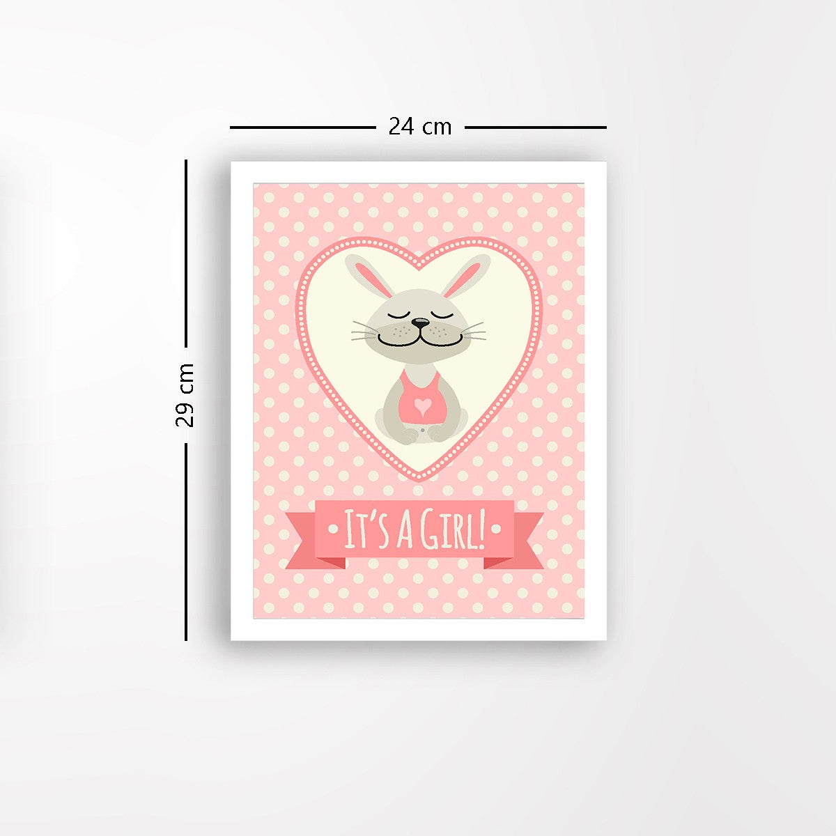 Quadro Decorativo MDF Emoldurado - Arte Multicolor 24x29cm com Moldura de Madeira 2cm