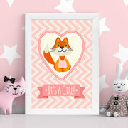 Quadro Decorativo MDF Emoldurado - Arte Multicolor 24x29cm com Moldura de Madeira 2cm