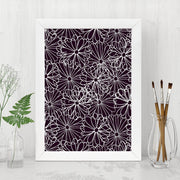 Quadro Decorativo MDF Emoldurado - Arte Multicolor 24x29cm com Moldura de Madeira 2cm