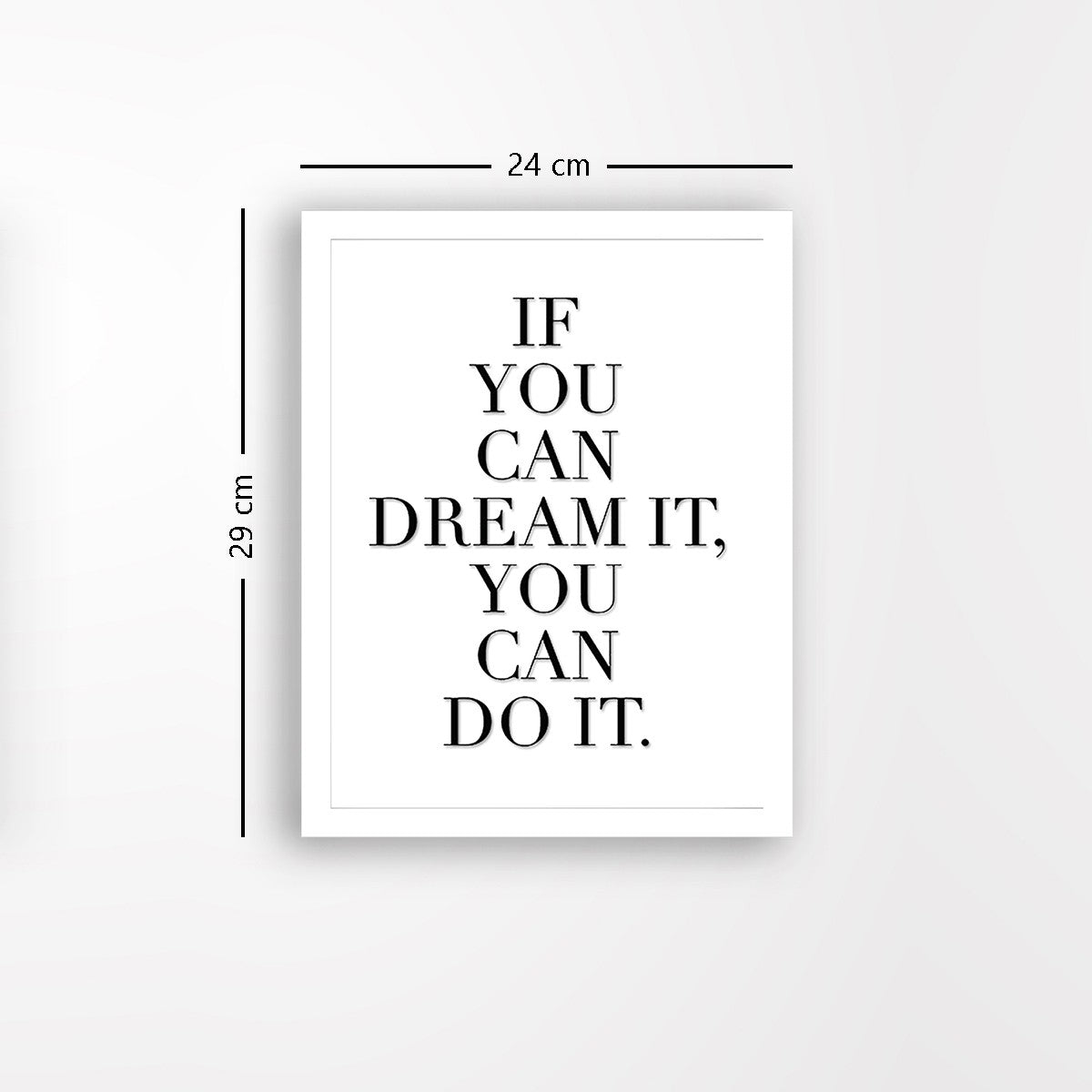 Quadro Decorativo MDF Emoldurado - Arte Multicolor 24x29cm com Moldura de Madeira 2cm