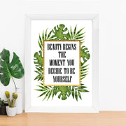 Quadro Decorativo MDF Emoldurado - Arte Multicolor 24x29cm com Moldura de Madeira 2cm