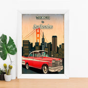 Quadro Decorativo MDF Emoldurado - Arte Multicolor 24x29cm com Moldura de Madeira 2cm