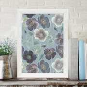 Quadro Decorativo MDF Emoldurado - Arte Multicolor 24x29cm com Moldura de Madeira 2cm