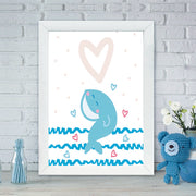 Quadro Decorativo MDF Emoldurado - Arte Multicolor 24x29cm com Moldura de Madeira 2cm