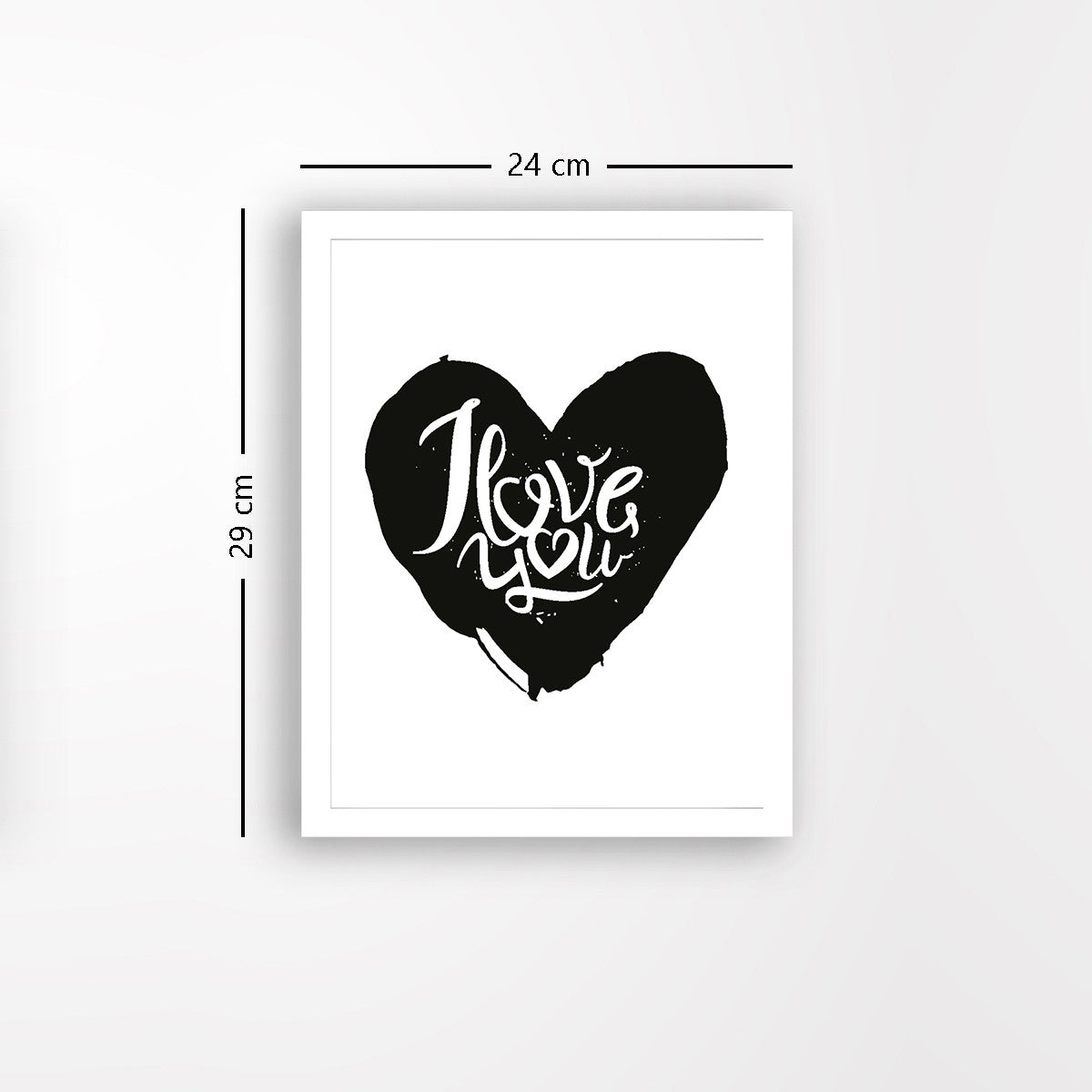 Quadro Decorativo MDF Emoldurado - Arte Multicolor 24x29cm com Moldura de Madeira 2cm