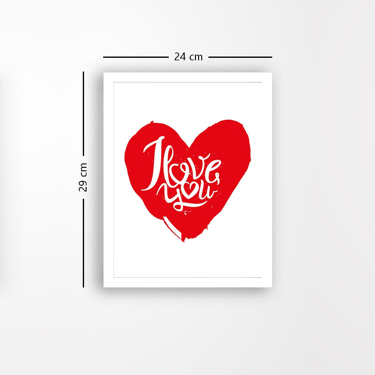 Quadro Decorativo MDF Emoldurado - Arte Multicolor 24x29cm com Moldura de Madeira 2cm