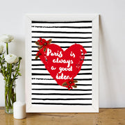 Quadro Decorativo MDF Emoldurado - Arte Multicolor 24x29cm com Moldura de Madeira 2cm