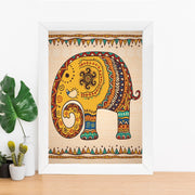 Quadro Decorativo MDF Emoldurado - Arte Multicolor 24x29cm com Moldura de Madeira 2cm