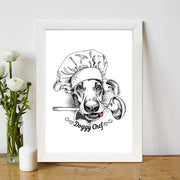 Quadro Decorativo MDF Emoldurado - Arte Multicolor 24x29cm com Moldura de Madeira 2cm