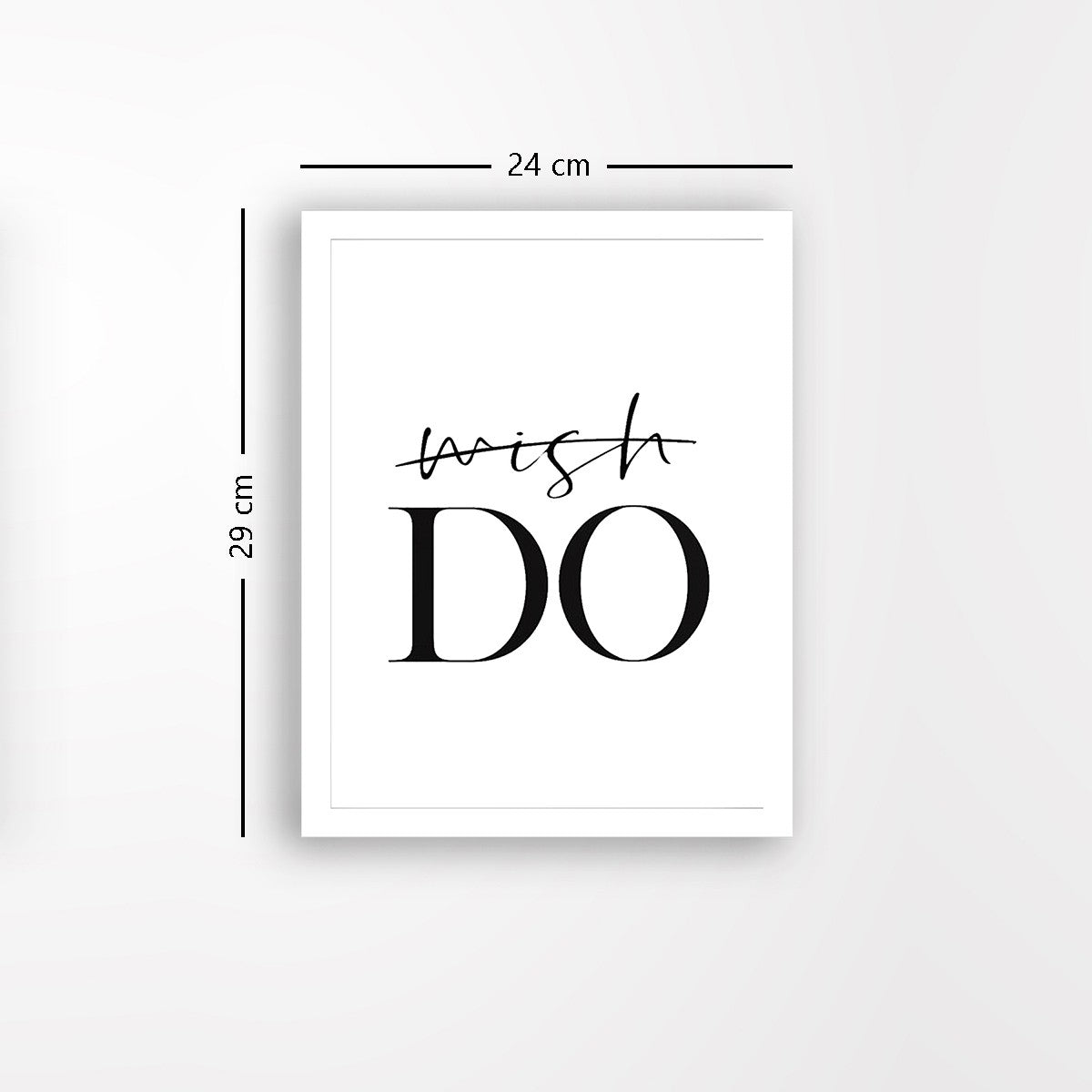 Quadro Decorativo MDF Emoldurado - Arte Multicolor 24x29cm com Moldura de Madeira 2cm