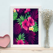 Quadro Decorativo MDF Emoldurado - Arte Multicolor 24x29cm com Moldura de Madeira 2cm