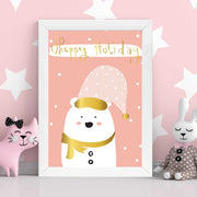 Quadro Decorativo MDF Emoldurado - Arte Multicolor 24x29cm com Moldura de Madeira 2cm