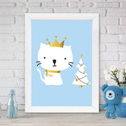 Quadro Decorativo MDF Emoldurado - Arte Multicolor 24x29cm com Moldura de Madeira 2cm