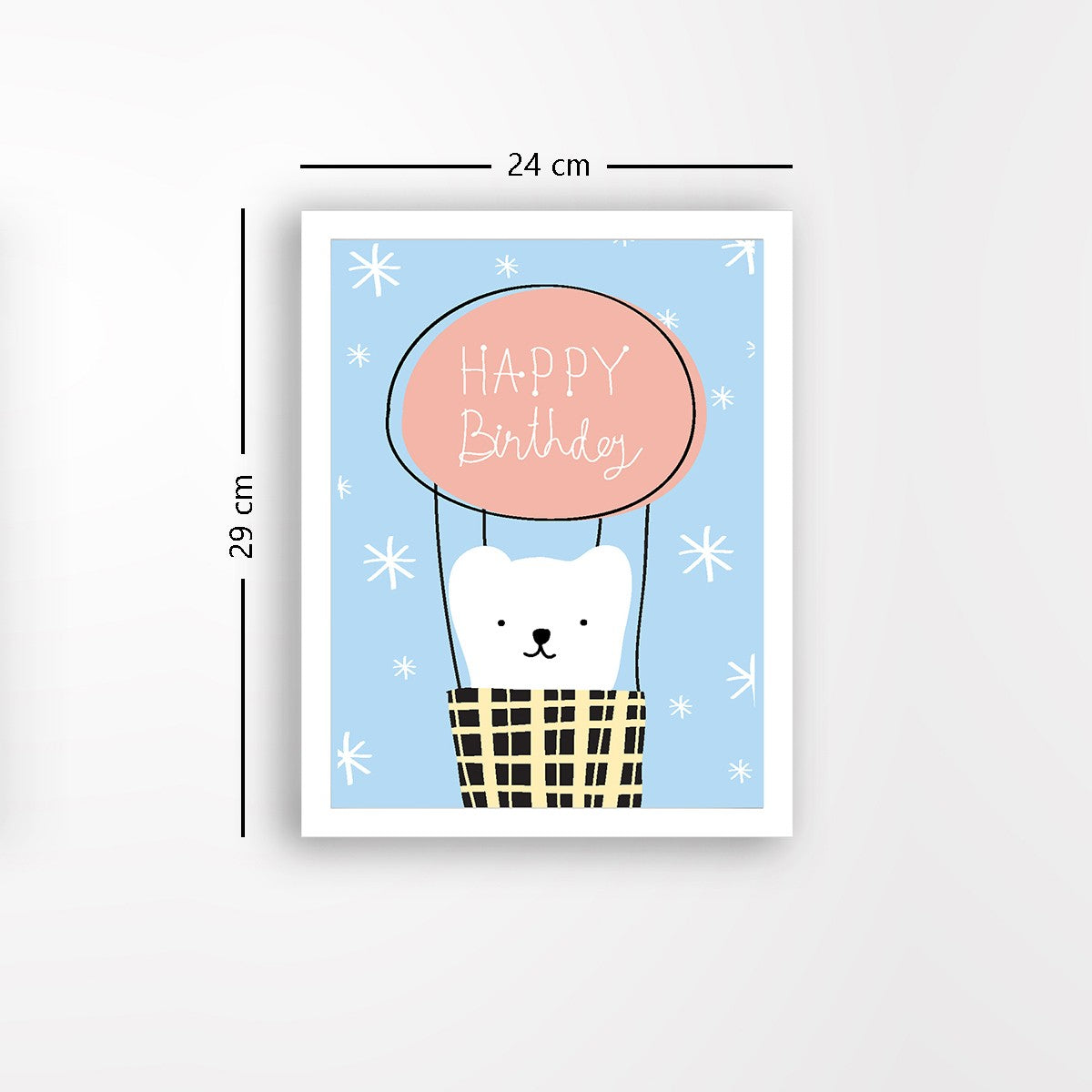 Quadro Decorativo MDF Emoldurado - Arte Multicolor 24x29cm com Moldura de Madeira 2cm