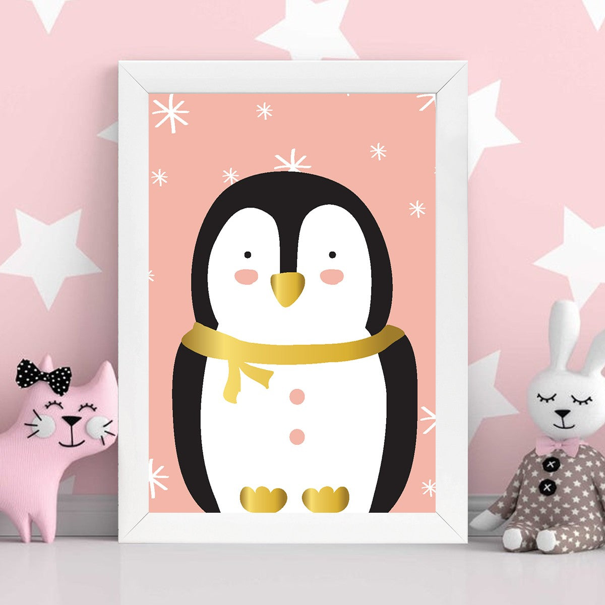 Quadro Decorativo MDF Emoldurado - Arte Multicolor 24x29cm com Moldura de Madeira 2cm