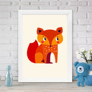 Quadro Decorativo MDF Emoldurado - Arte Multicolor 24x29cm com Moldura de Madeira 2cm