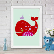 Quadro Decorativo MDF Emoldurado - Arte Multicolor 24x29cm com Moldura de Madeira 2cm