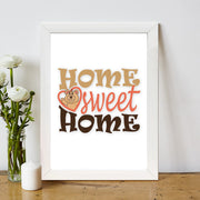 Quadro Decorativo MDF Emoldurado - Arte Multicolor 24x29cm com Moldura de Madeira 2cm