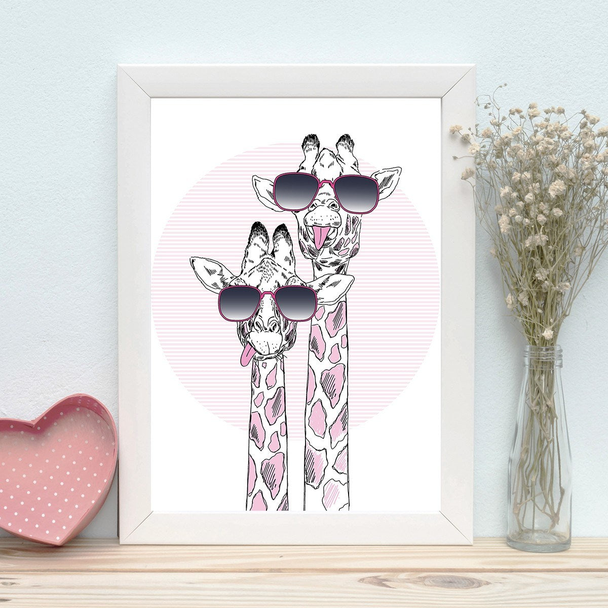 Quadro Decorativo MDF Emoldurado - Arte Multicolor 24x29cm com Moldura de Madeira 2cm