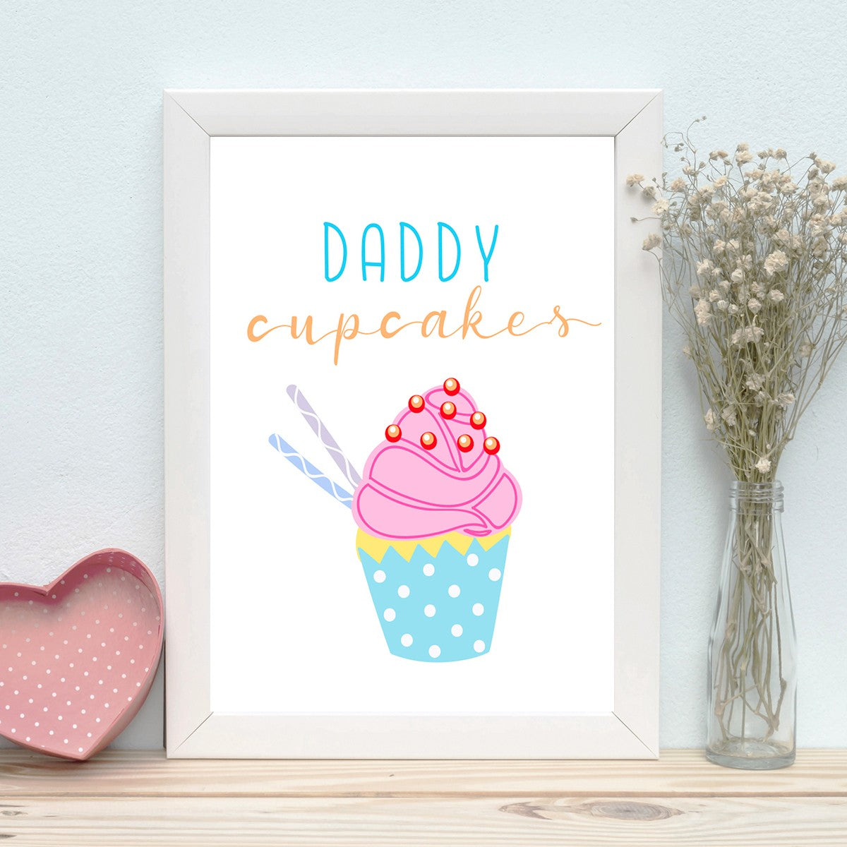 Quadro Decorativo MDF Emoldurado - Arte Multicolor 24x29cm com Moldura de Madeira 2cm