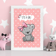 Quadro Decorativo MDF Emoldurado - Arte Multicolor 24x29cm com Moldura de Madeira 2cm