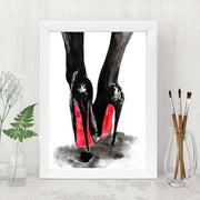 Quadro Decorativo MDF Emoldurado - Arte Multicolor 24x29cm com Moldura de Madeira 2cm