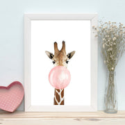 Quadro Decorativo MDF Emoldurado - Arte Multicolor 24x29cm com Moldura de Madeira 2cm