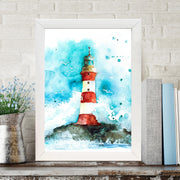 Quadro Decorativo MDF Emoldurado - Arte Multicolor 24x29cm com Moldura de Madeira 2cm