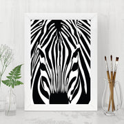 Quadro Decorativo MDF Emoldurado - Arte Multicolor 24x29cm com Moldura de Madeira 2cm