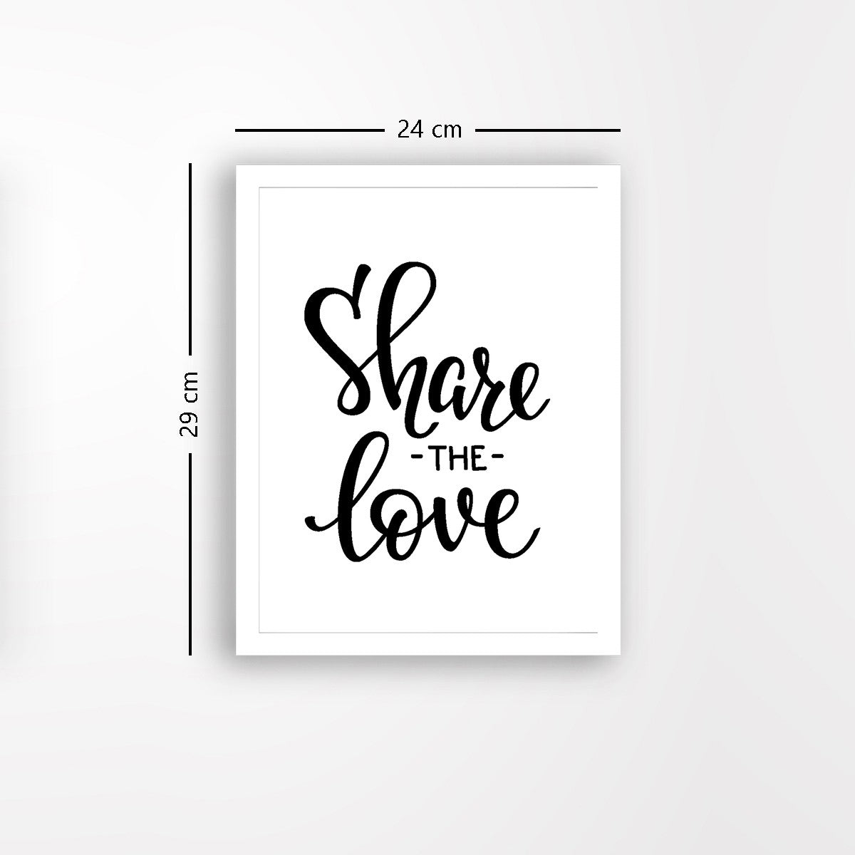 Quadro Decorativo MDF Emoldurado - Arte Multicolor 24x29cm com Moldura de Madeira 2cm