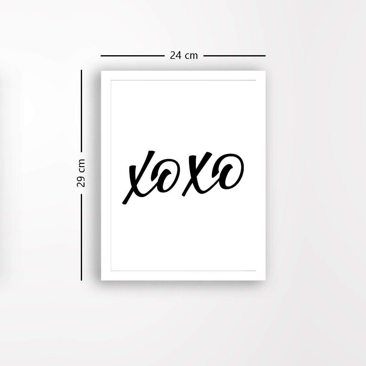 Quadro Decorativo MDF Emoldurado - Arte Multicolor 24x29cm com Moldura de Madeira 2cm