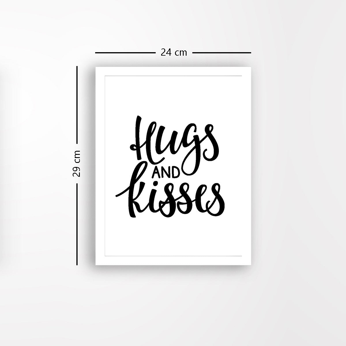 Quadro Decorativo MDF Emoldurado - Arte Multicolor 24x29cm com Moldura de Madeira 2cm