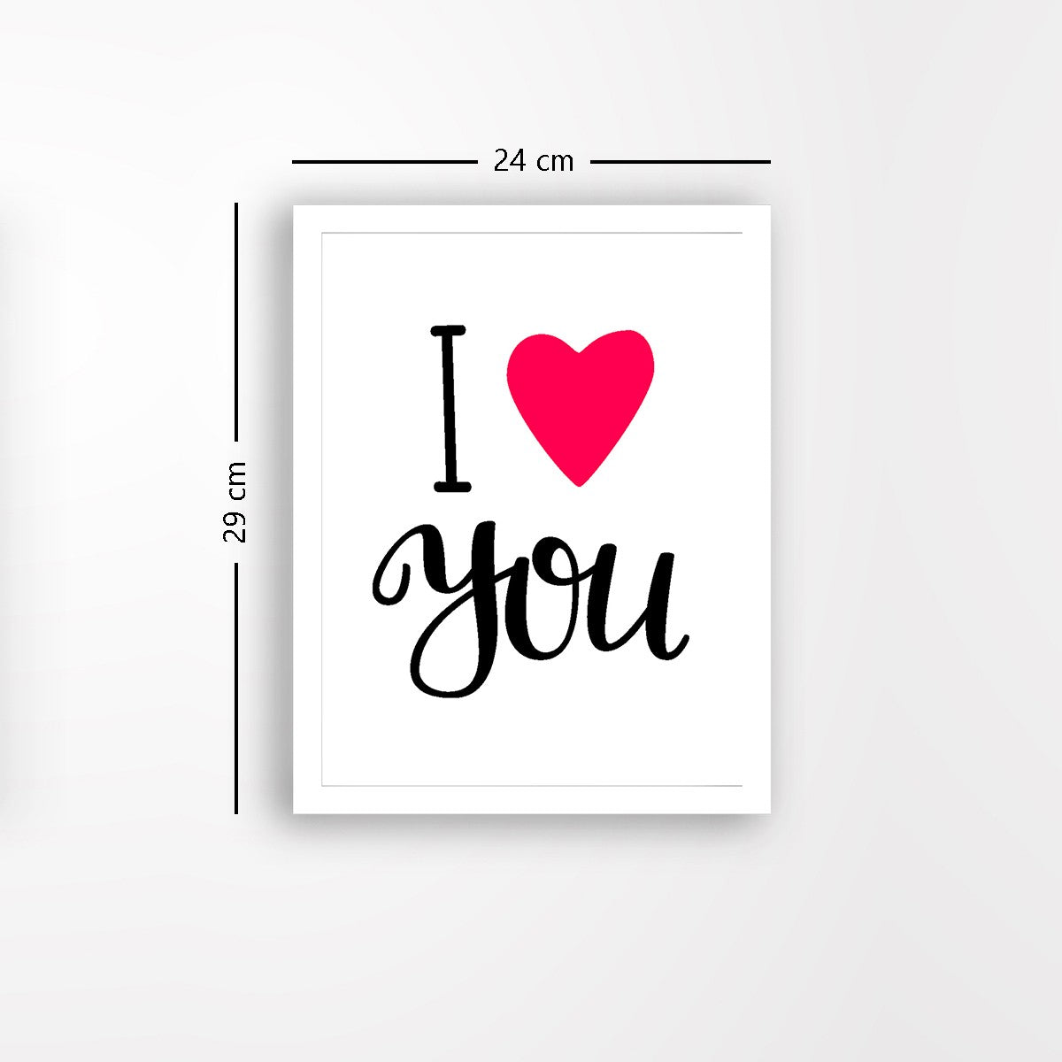 Quadro Decorativo MDF Emoldurado - Arte Multicolor 24x29cm com Moldura de Madeira 2cm