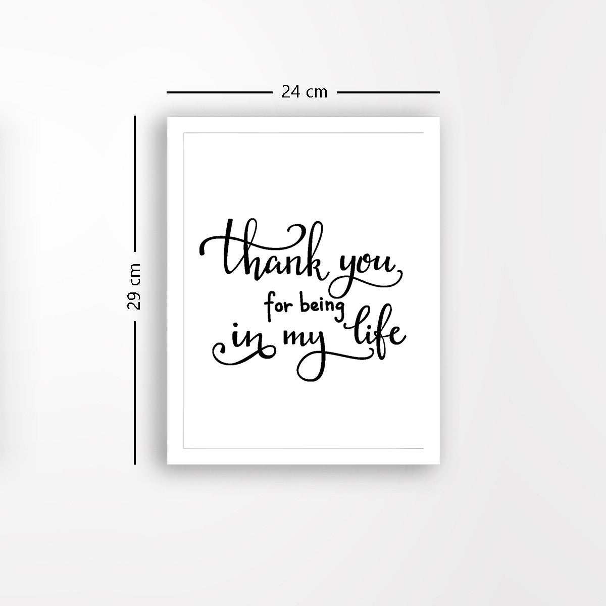 Quadro Decorativo MDF Emoldurado - Arte Multicolor 24x29cm com Moldura de Madeira 2cm