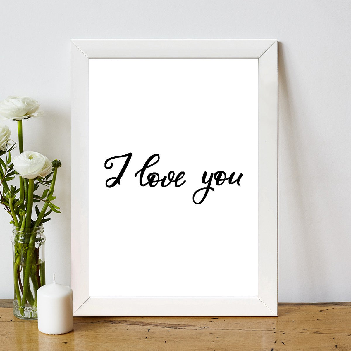 Quadro Decorativo MDF Emoldurado - Arte Multicolor 24x29cm com Moldura de Madeira 2cm