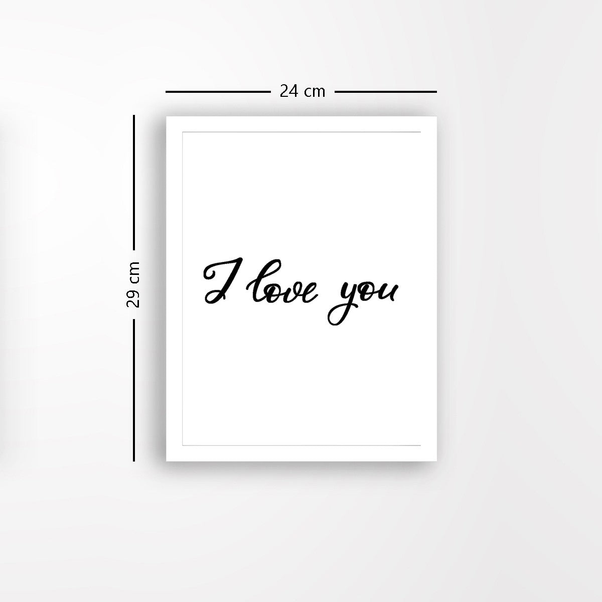 Quadro Decorativo MDF Emoldurado - Arte Multicolor 24x29cm com Moldura de Madeira 2cm