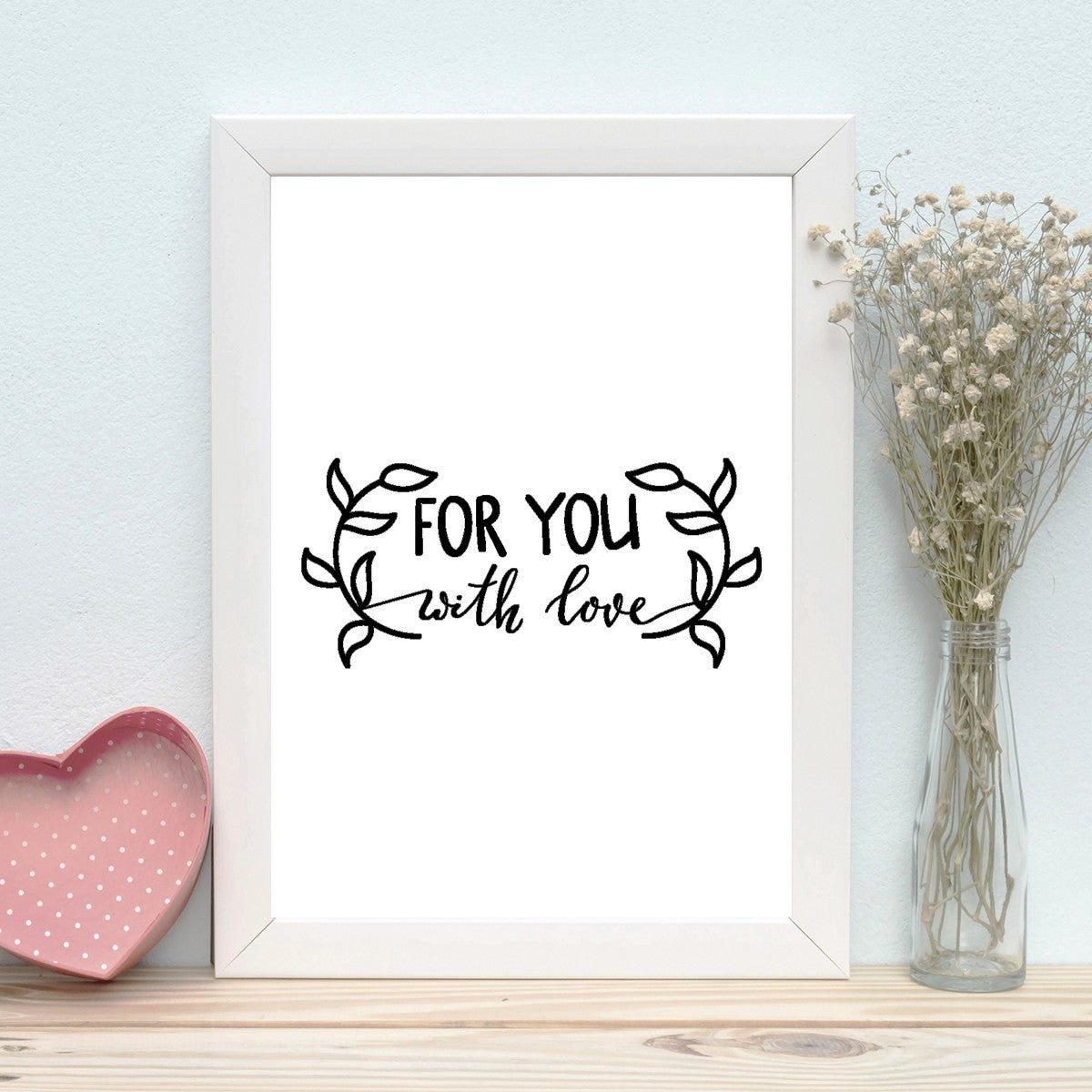 Quadro Decorativo MDF Emoldurado - Arte Multicolor 24x29cm com Moldura de Madeira 2cm