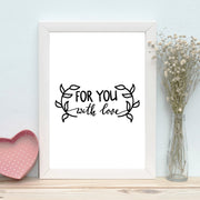 Quadro Decorativo MDF Emoldurado - Arte Multicolor 24x29cm com Moldura de Madeira 2cm