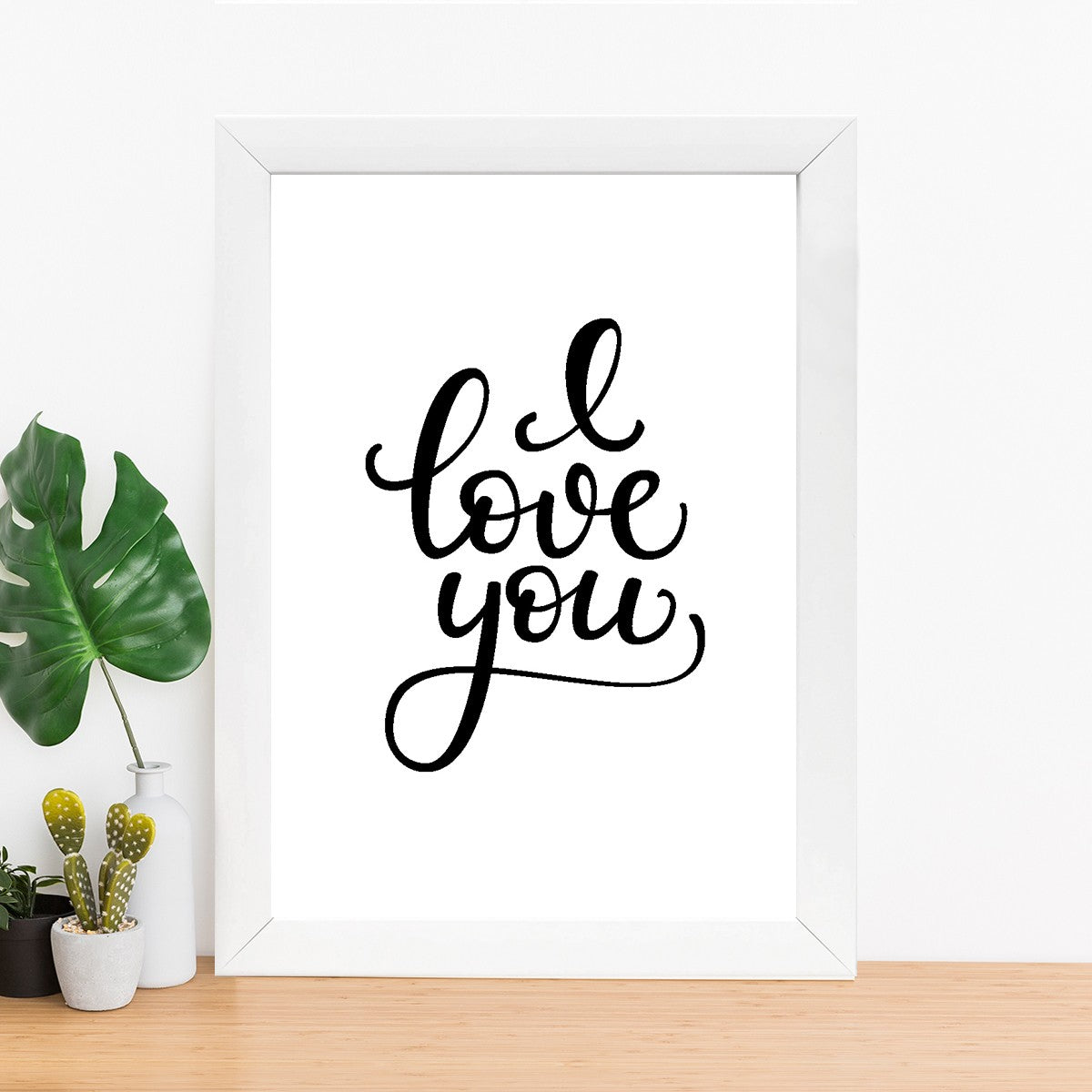 Quadro Decorativo MDF Emoldurado - Arte Multicolor 24x29cm com Moldura de Madeira 2cm