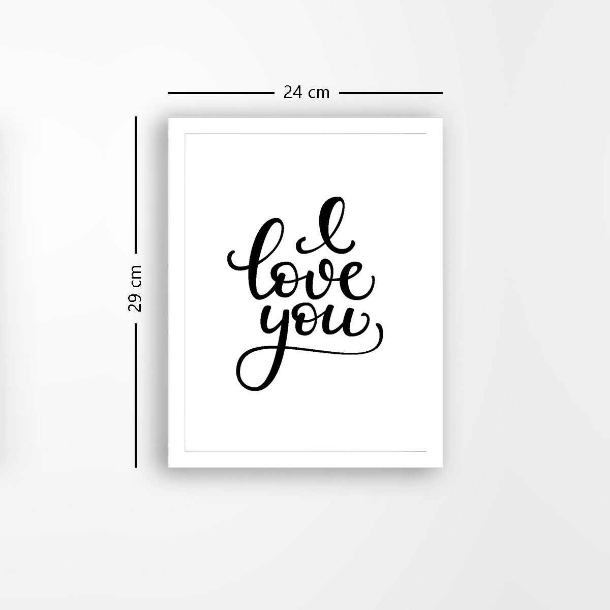 Quadro Decorativo MDF Emoldurado - Arte Multicolor 24x29cm com Moldura de Madeira 2cm