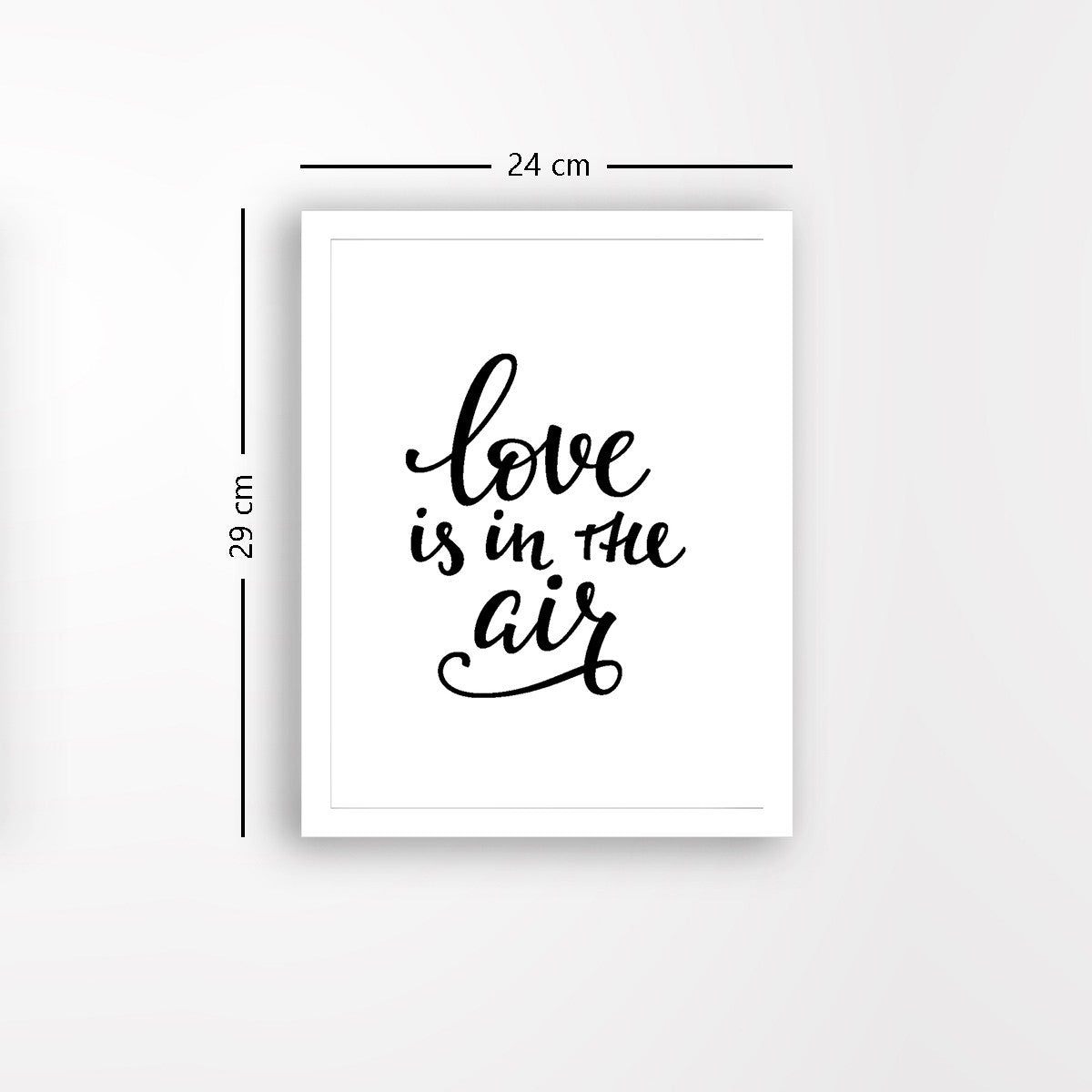 Quadro Decorativo MDF Emoldurado - Arte Multicolor 24x29cm com Moldura de Madeira 2cm