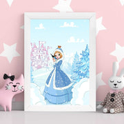 Quadro Decorativo MDF Emoldurado - Arte Multicolor 24x29cm com Moldura de Madeira 2cm