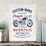 Quadro Decorativo MDF Emoldurado - Arte Multicolor 24x29cm com Moldura de Madeira 2cm