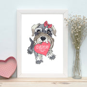 Quadro Decorativo MDF Emoldurado - Arte Multicolor 24x29cm com Moldura de Madeira 2cm